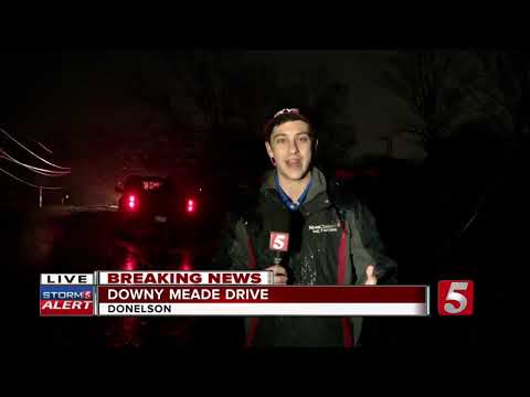 Donelson tornado damage: Houses destroyed on Downy Meade Drive