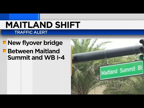 Drivers who use Maitland Boulevard should read about latest traffic shift