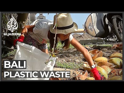 Environmental campaigners welcome single-use plastic in Bali