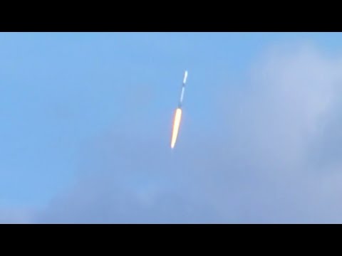 Falcon 9 launches Starlink satellites