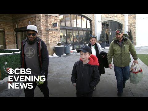 Father and son determined to help the homeless