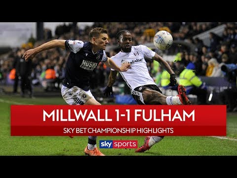 Fulham miss chance to go second! | Millwall 1-1 Fulham | Championship Highlights