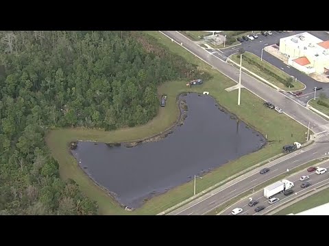 Good Samaritan, deputies rescue driver from Orlando retention pond