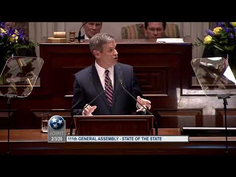 Gov. Bill Lee delivers State of the State