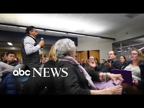 Heated debate over 'racist comments' l ABC News