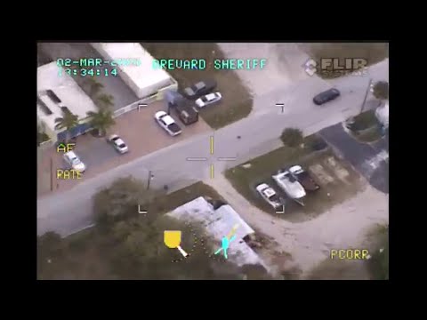 Helicopter video: Deputy-involved shooting in Brevard County