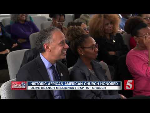 Historic African American church honored
