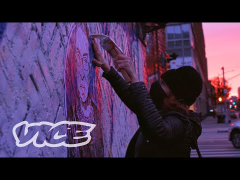 Hitting Downtown NYC with Street Artist Captain Eyeliner