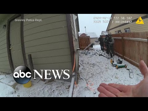 Horrifying moment inside Colorado home caught on body cam