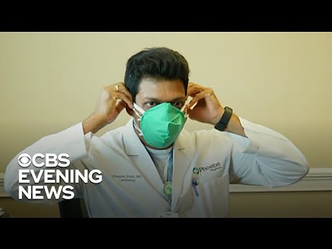 Hospital sews makeshift masks to combat shortage