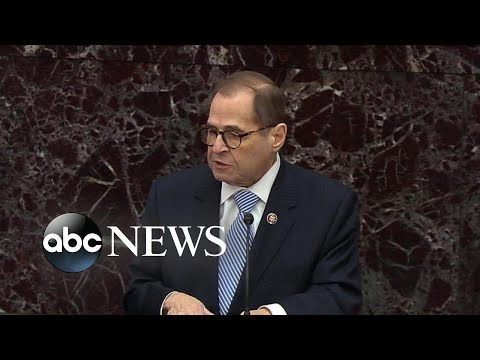 House managers make their case in Trump impeachment trial opening arguments l ABC News