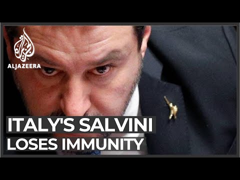 Italy strips immunity from far-right Salvini