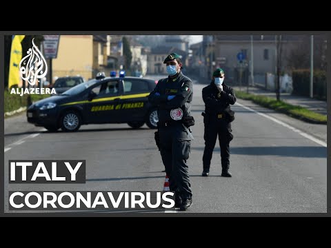 Italy struggles with virus 'that doesn't respect borders'