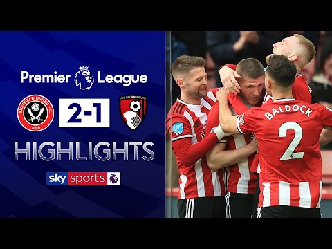 Lundstram late strike steals win for Blades! | Sheff Utd 2-1 Bournemouth | EPL Highlights