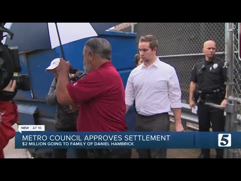 Metro Council votes to approve $2.25M settlement with Daniel Hambrick's estate