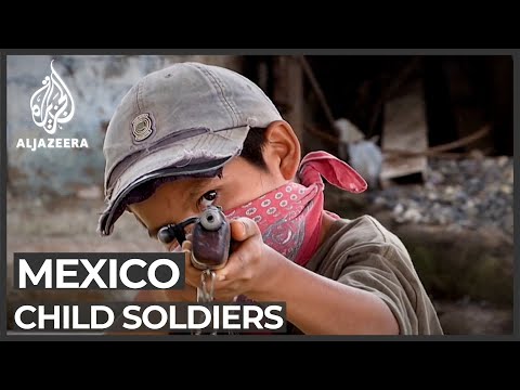 Mexico violence: Controversy over children in militias