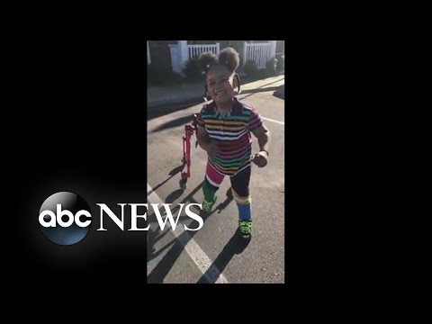Mom inspires by documenting daughter with cerebral palsy learning to walk