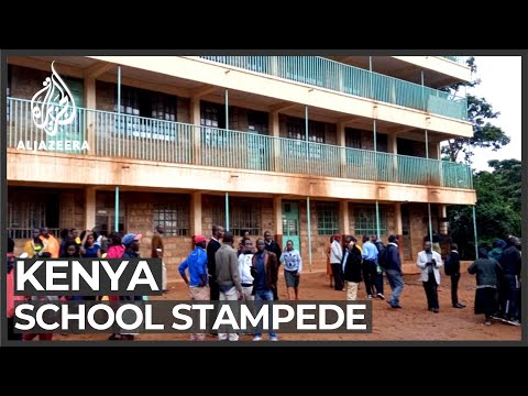 More than a dozen students killed in Kenya school stampede