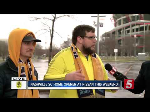 Nashville SC fans ready for MLS home opener