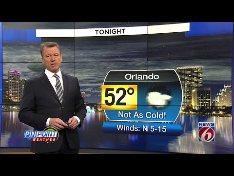 News 6 evening video forecast -- 1/22/20