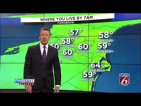 News 6 evening video forecast -- 3/23/21