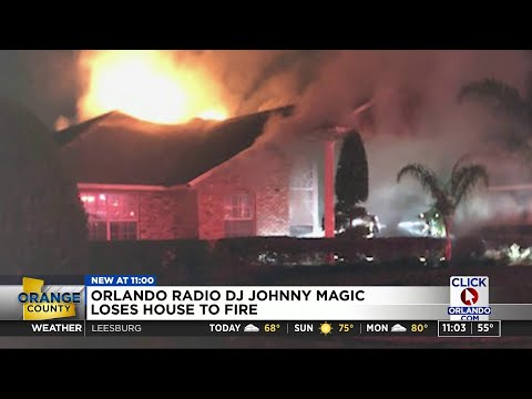 Orlando radio DJ loses house to fire