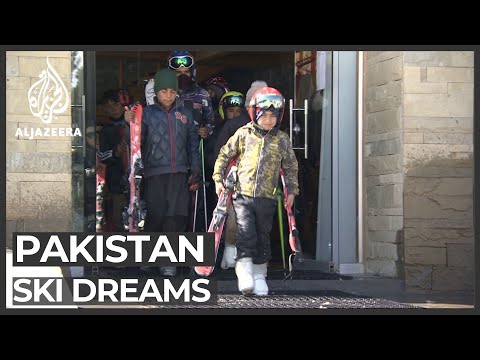 Pakistan girl defies disability with skiing skills