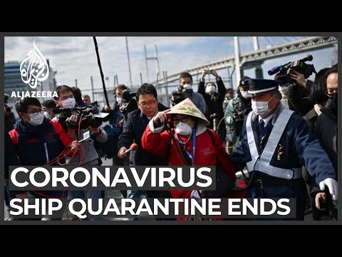 Passengers begin leaving Diamond Princess ship as quarantine ends