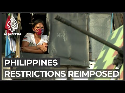 Philippines surge: Restrictions reimposed in Manila