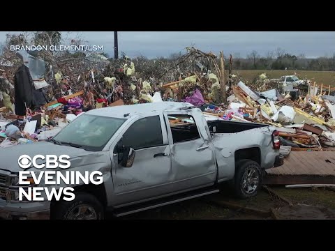 Powerful storm slams the South with tornadoes and flooding