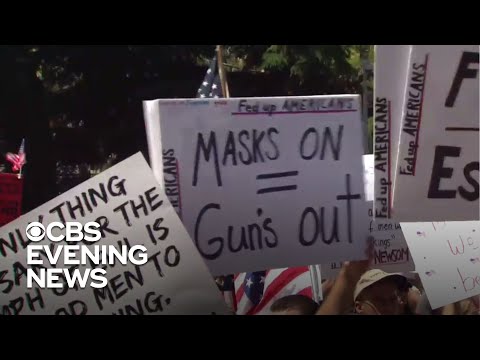 Protests to end lockdown erupt throughout California