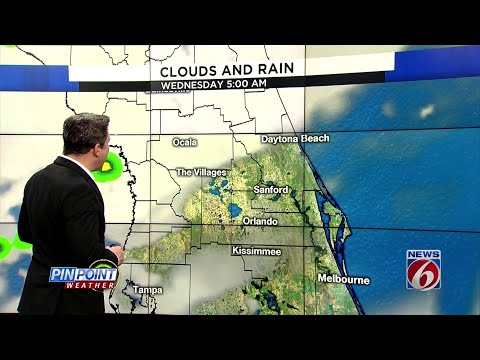 Rain, very cool temps headed to Central Florida
