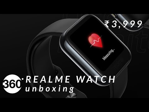 Realme Watch Unboxing: Affordable Smartwatch for Everyone? First Impressions