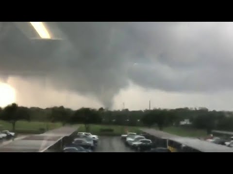 Residents watched tornado loom over Sanford