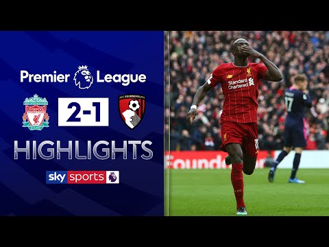 Salah and Mane help Liverpool come from behind to win | EPL Highlights | Liverpool 2-1 Bournemouth