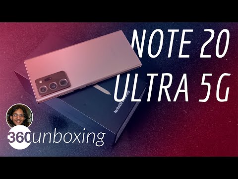 Samsung Note 20 Ultra Unboxing: The Ultimate Productivity Powerhouse? | Price in India Rs. 1,04,999