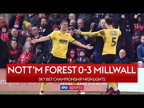 Smith hat-trick secures win for Millwall | N Forest 0-3 Millwall | EFL Championship Highlights