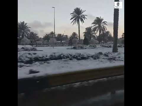 Snow falls in Baghdad for first time in a decade