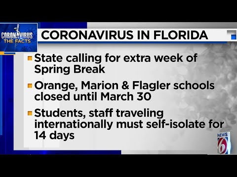 State calling for extra week of Spring Break for Florida students