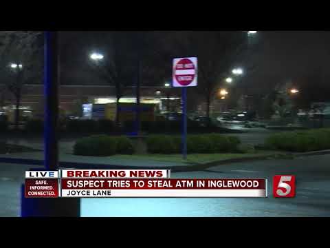 Suspect tries to steal ATM, leaves it in the middle of the road