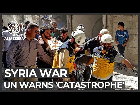 Syria war: UN warning of 'humanitarian catastrophe'