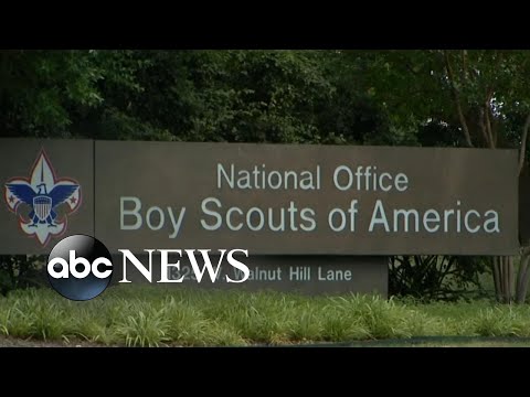 The Boy Scouts of America files for bankruptcy amidst sexual harassment allegations