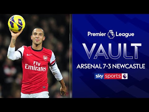 Theo Walcott grabs hat-trick in Emirates thriller! | Arsenal 7-3 Newcastle | Premier League Vault