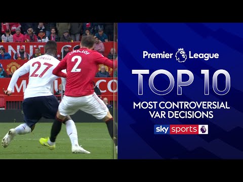 Top 10 Most Controversial VAR Decisions in the Premier League this season!