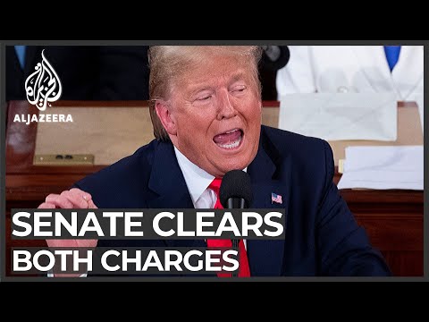 Trump acquitted of all charges in Senate impeachment trial