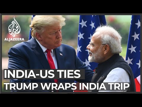 Trump wraps up India trip with little progress on trade