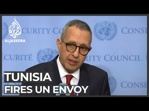 Tunisia fires UN envoy, reportedly over Trump's Middle East plan