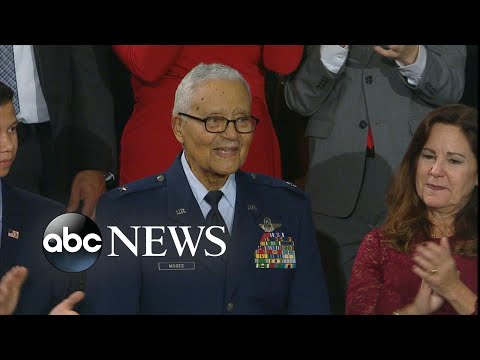 Tuskegee Airman attends State of the Union | ABC News