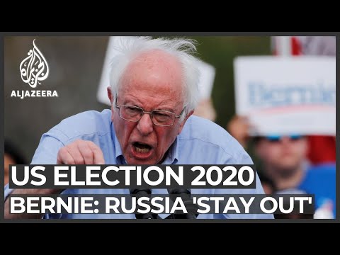 US election 2020: Bernie Sanders warns Russia to 'stay out'