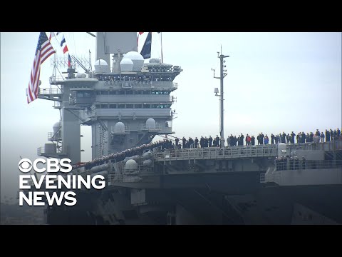 USS Abraham Lincoln returns home after months at sea